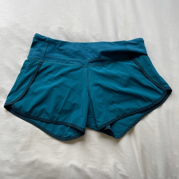 Navy Blue Lululemon Shorts - Picture 2 of 3